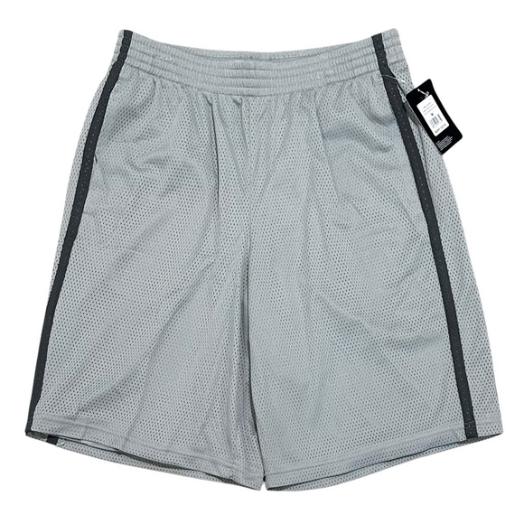 C9 by Champion Other - C9 by Champion Men's Light Gray Athletic Mesh Shorts with Dark Gray Trim (NWT)